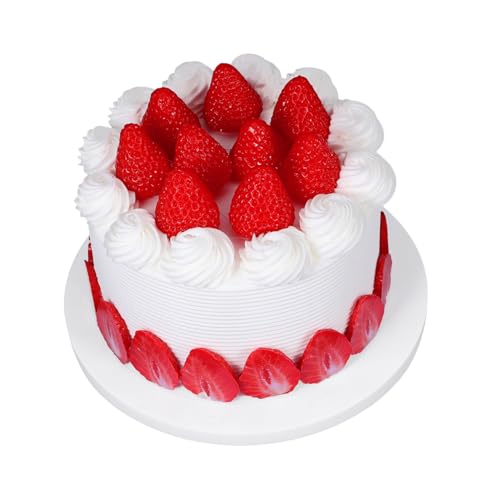 Gatuida Realistischer Fake Cake Geburtstagskuchen Dekoration Simulationstorte für Fotoshootings Eventdisplay und Heimdekoration Leicht Vielseitig Einsetzbar Einfach zu Reinigen Gatuida Realistischer Fake Cake Geburtstagskuchen Dekoration Simulationstorte für Fotoshootings Eventdisplay und Heimdekoration Leicht Vielseitig Einsetzbar Einfach zu Reinigen von Gatuida