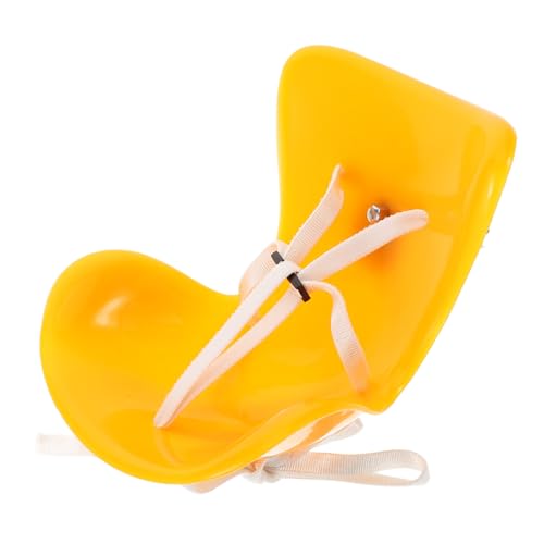 Gatuida Realistischer Puppensitz Gelb Stabile Verarbeitung Fördert Kreativität und Motorik Geeignet für Puppentransport und Spiel Zubehör für Mädchen Spielwelten von Gatuida