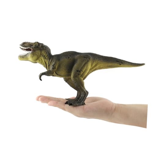 Gatuida Realistisches Dinosauriermodell aus Kunststoff Detailreiche Carnosaurier Figur Dekorative Desktop und Bücherregal Dekoration Lebensechte Ornament für Sammler von Gatuida