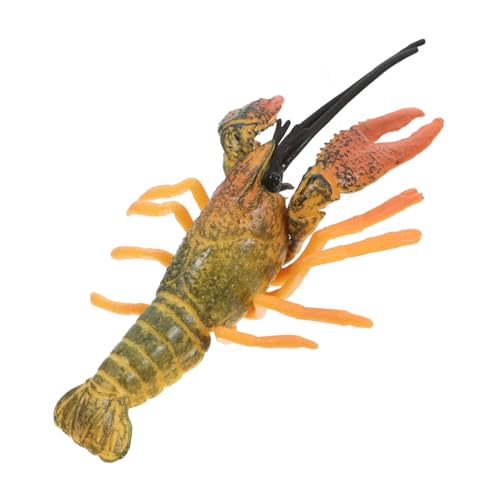 Gatuida Realistisches Hummermodell Kleine Glatte Oberfläche Langlebige Künstliche Hummerfigur Vielseitige Deko für von Gatuida