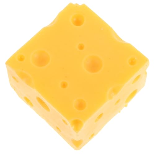 Gatuida Realistisches Käsemodell Dreieck Künstlicher Käse Küchen Deko Für DIY Szenen Kinderfreundlich Geschenkidee Für Food Props Und Fotografie von Gatuida