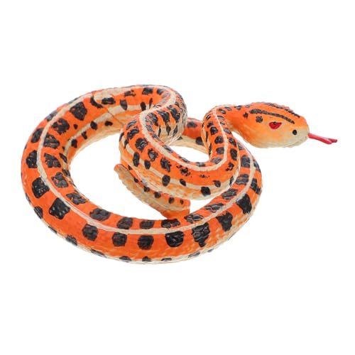 Gatuida Realistisches Kunststoff Schlange Modell Flexible Nachbildung als Dekoration und Spaßspielzeug für Kinderzimmer und Schreibtisch Sicheres Reptil Nachahmungsornament für Jungen und Gatuida Realistisches Kunststoff Schlange Modell Flexible Nachbildung als Dekoration und Spaßspielzeug für Kinderzimmer und Schreibtisch Sicheres Reptil Nachahmungsornament für Jungen und von Gatuida