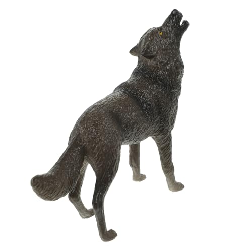 Gatuida Realistisches Kunststoff Wolf Modell Detailgetreue Wildtier Figur Robuste Kunststoff Figur für Wohnraum Dekoration Büro Partys und Geschenk Naturgetreues Tischornament Gatuida Realistisches Kunststoff Wolf Modell Detailgetreue Wildtier Figur Robuste Kunststoff Figur für Wohnraum Dekoration Büro Partys und Geschenk Naturgetreues Tischornament von Gatuida