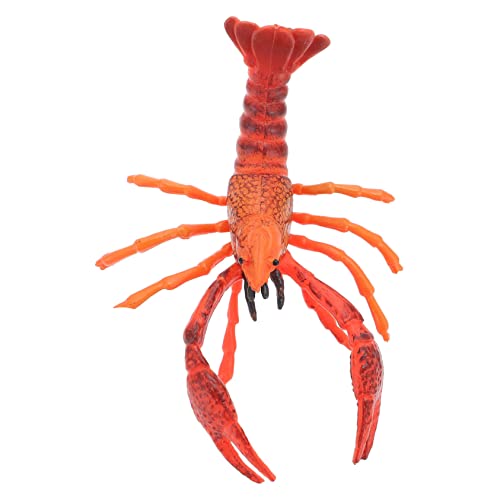 Gatuida Realistisches Lobster Modellspielzeug Lebensechte Hummerfigur Deko für Tisch Regal und Zimmer Kreative Lernspielzeug von Gatuida