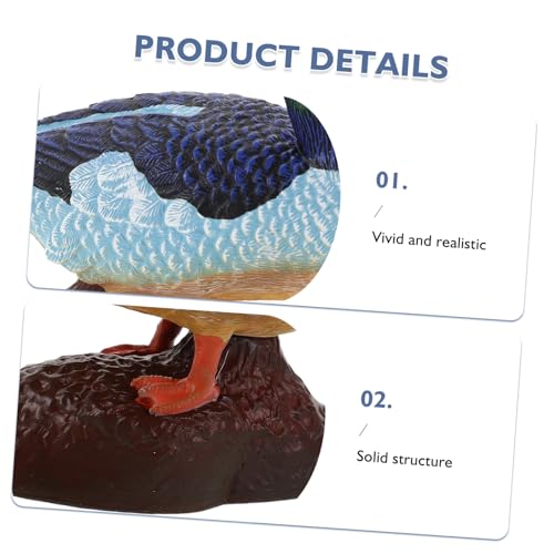 Gatuida Realistisches Mallard-entenmodell aus Solidem Kunststoff Langlebige Farmtier-Figurine für Interaktives Lernspielzeug und Dekorativer Wildtier-schmuck für Garten und Schreibtisch Gatuida Realistisches Mallard-entenmodell aus Solidem Kunststoff Langlebige Farmtier-Figurine für Interaktives Lernspielzeug und Dekorativer Wildtier-schmuck für Garten und Schreibtisch von Gatuida