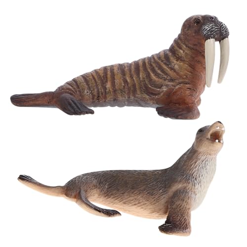 Gatuida Realistisches Meerestier dekor mit Seelöwe Walross Kleines Tierfigur für Aquarium Lernhilfe Detailgetreue Meeresbewohner zur Raumdekoration Gatuida Realistisches Meerestier dekor mit Seelöwe Walross Kleines Tierfigur für Aquarium Lernhilfe Detailgetreue Meeresbewohner zur Raumdekoration von Gatuida