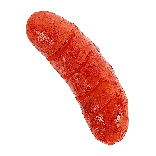 Gatuida Realistisches PVC Hot Dog Modell Lebensechte Simulation Haltbares Dekorations und Foto Requisit für Restaurant Display und Lehrzwecke Farbintensiv Handwerklich Verarbeitet von Gatuida