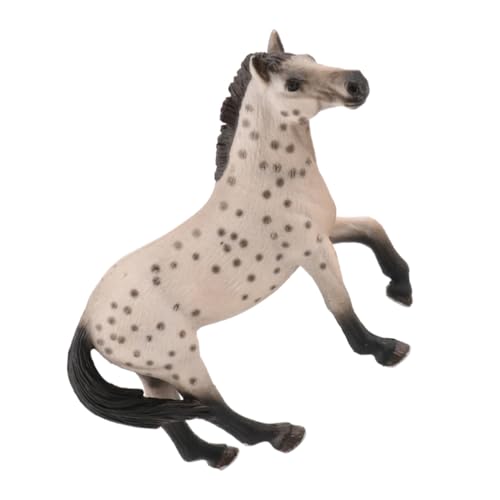 Gatuida Realistisches Pferdemodell Figur Leicht Tragbar Naturnahe Deko für Zuhause und Garten für Pferdeliebhaber Jungen Mädchen von Gatuida