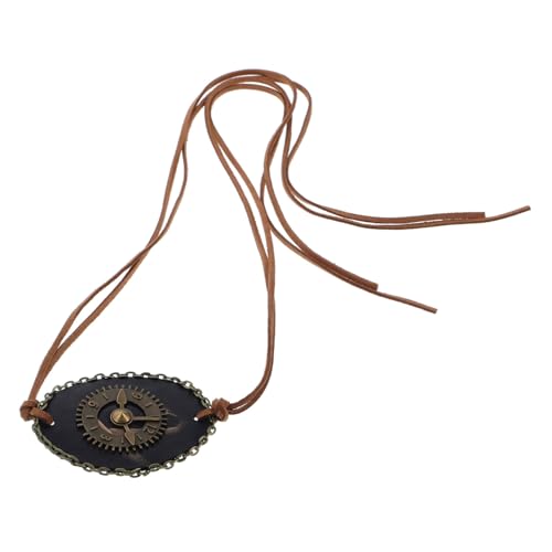 Gatuida Retro Piraten Augenklappe Einäugige Augenmaske mit Vintage Punk Muster für Halloween Kostüm Party Zubehör Erwachsene Verstellbar und Langlebig Zufällige Farbe Zufällige Farbe von Gatuida