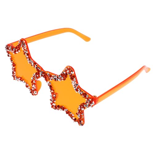 Gatuida Rimless Star Sonnenbrille mit Strass Einzigartige und Stylische Sonnenbrille für Fotoshootings Nachtclubs und Besondere Anlässe Oceanfarbene Palette Cooles Accessoire für von Gatuida