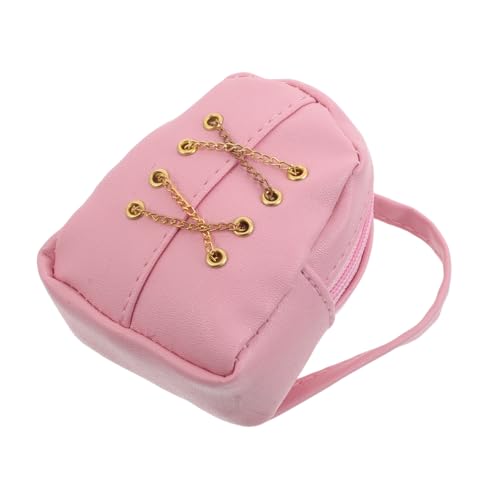 Gatuida Rucksack mit Münzbeutel für Puppen Charmantes Accessoire für Schule und Spiel Fördert Sparen und Geldmanagement von Gatuida