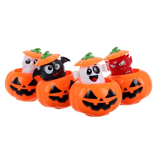Gatuida Satz Halloween-Kettenspielzeug Kürbisse für Halloween Dekoration Spukiges Geburtstagstütenfüller gruseliges Uhrwerkspielzeug Kürbisfigur Plastik Orange Gatuida Satz Halloween-Kettenspielzeug Kürbisse für Halloween Dekoration Spukiges Geburtstagstütenfüller gruseliges Uhrwerkspielzeug Kürbisfigur Plastik Orange von Gatuida