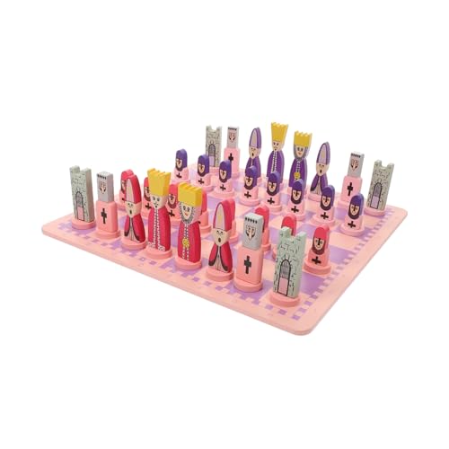 Gatuida Schachspiel Set mit Klappbarem Holzbrett Tragbares Lernspielzeug für Erwachsene Fördert Problemlösung und Hand Auge Koordination für Reisen Schule und Zuhause Gatuida Schachspiel Set mit Klappbarem Holzbrett Tragbares Lernspielzeug für Erwachsene Fördert Problemlösung und Hand Auge Koordination für Reisen Schule und Zuhause von Gatuida