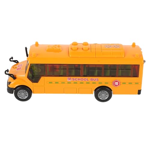Gatuida Schulbus Modell aus Robustem mit Musik und Türöffnung Schwungrad inertie Busspielzeug für Kleinkinder und Pädagogisches Fahrzeug zum Lernen Gatuida Schulbus Modell aus Robustem mit Musik und Türöffnung Schwungrad inertie Busspielzeug für Kleinkinder und Pädagogisches Fahrzeug zum Lernen von Gatuida