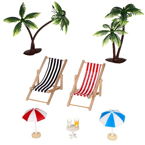 Gatuida Set Harzmodell Set Liegestühle DIY Strand Mikrolandschaft Bäume Regenschirm Puppenhaus Für Strand Mikrolandschaft Stranddekoration Strandzubehör Mini Tropisch Realistischer Gatuida Set Harzmodell Set Liegestühle DIY Strand Mikrolandschaft Bäume Regenschirm Puppenhaus Für Strand Mikrolandschaft Stranddekoration Strandzubehör Mini Tropisch Realistischer von Gatuida