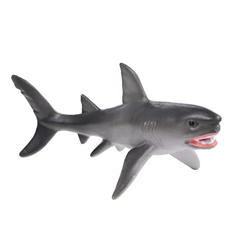 Gatuida Simulation Hai Modell Kunststoff Realistische Meereslebewesen Figur für Pädagogisch Robust und Sicher Lernspielzeug und Dekoration von Gatuida
