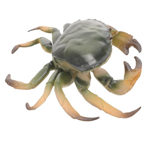 Gatuida Simulation Krabbe Krabbendekor Krabben-Ornament interaktives zabawki stymulujące rozwój meerestiere spielzeuge kreative krabbe Krabben-Kunststoff-Fake- PVC von Gatuida