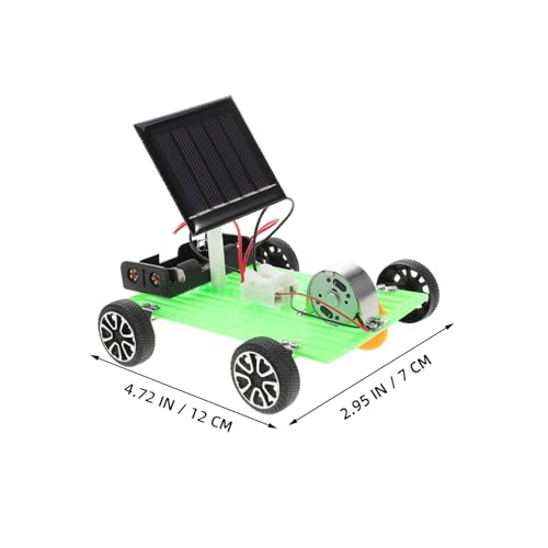 Gatuida Solar Auto Bausatz für Kreatives DIY Solarmodell mit Einfachem Schaltkreis Solarbetriebenes Lernspielzeug Fördert Technikverständnis und Motorik als Stem Bastelset von Gatuida
