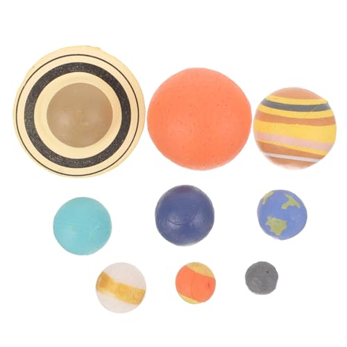 Gatuida Solar System Modellset für Maßstabsgetreue Planetenfiguren Lernspielzeug für Astronomie Fans Pädagogisches Sonnensystem Modell für Jungen und Mädchen von Gatuida