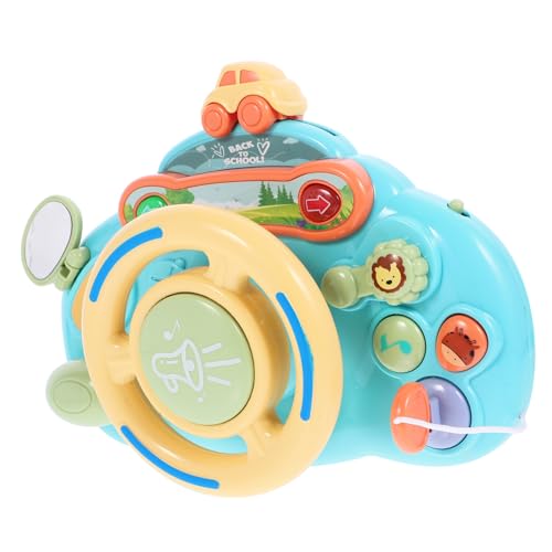 Gatuida Spielzeuglenkrad mit Musik und Lichtern Pädagogisches Fahrsimulationsspielzeug für Fördert Hand Auge Koordination und Kognitive Fähigkeiten Sicher und Kreativ Gatuida Spielzeuglenkrad mit Musik und Lichtern Pädagogisches Fahrsimulationsspielzeug für Fördert Hand Auge Koordination und Kognitive Fähigkeiten Sicher und Kreativ von Gatuida