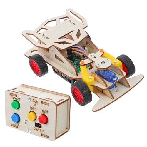 Gatuida Stem Car Kit DIY Modellauto Bausatz für Interaktives Stem Lernspielzeug für Wissenschaftsexperimente und Kreative Bastelprojekte Leicht und Tragbar für Drinnen und Draußen von Gatuida