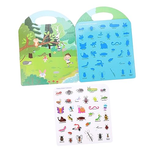 Gatuida Stickerbuch Lernspielzeug Frühes Lernbuch mit Lustigen Sicheren Aufklebern Fördert Beobachtung Eltern Junge Mädchen Beziehung Robust und Schadstofffrei Insekten Gatuida Stickerbuch Lernspielzeug Frühes Lernbuch mit Lustigen Sicheren Aufklebern Fördert Beobachtung Eltern Junge Mädchen Beziehung Robust und Schadstofffrei Insekten von Gatuida