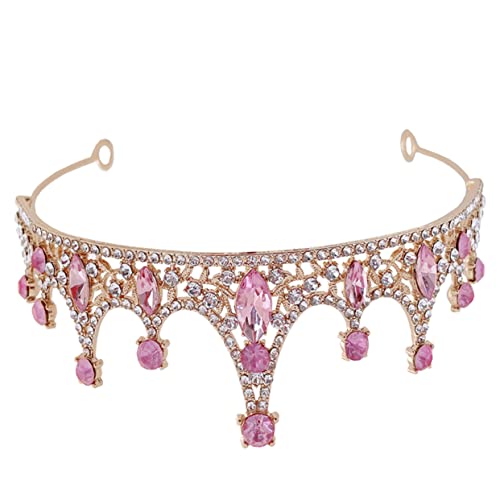Gatuida Strassstirnband Mit Kronenmotiv Glitzernde Krone Haaraccessoire Für Mädchen Ideales Zubehör Für Geburtstagsfeiern Und Fotoshootings Goldfarben von Gatuida