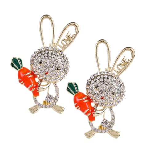 Gatuida Süße Kawaii Hasenbroschen Niedliche Tier Emaille Anstecknadeln Für Damen Funkelnde Kristall Broschen Modische Kaninchen Pins Für Geburtstagsfeiern Verschiedene Farben Gatuida Süße Kawaii Hasenbroschen Niedliche Tier Emaille Anstecknadeln Für Damen Funkelnde Kristall Broschen Modische Kaninchen Pins Für Geburtstagsfeiern Verschiedene Farben von Gatuida