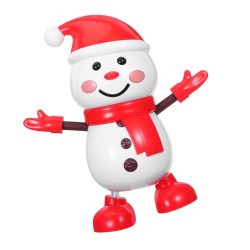 Gatuida Tanzen Schneemann Weihnachts-Action-Figur Schneemann-Gastgeschenke Weihnachtsstrumpffüller elektrisches Schneemannspielzeug Weihnachtstanzspielzeug Weihnachtstanzpuppe Plastik Weiß Gatuida Tanzen Schneemann Weihnachts-Action-Figur Schneemann-Gastgeschenke Weihnachtsstrumpffüller elektrisches Schneemannspielzeug Weihnachtstanzspielzeug Weihnachtstanzpuppe Plastik Weiß von Gatuida