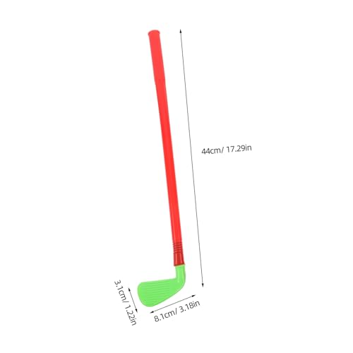 Gatuida Teiliges Golfset Buntes Outdoor Indoor Sportspielzeug Leichtes Golfspielzeug für Kleinkinder Tragbar Robust für Jungen Mädchen Eltern Junge Mädchen Spiele und Geschenk von Gatuida