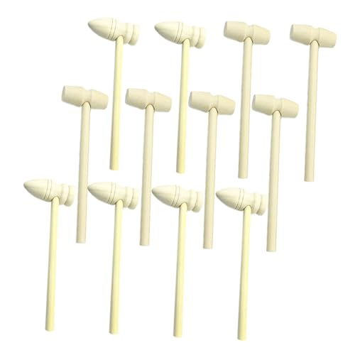 Gatuida Teiliges Holz Mini Hämmer DIY Werkzeug Mallets für Krabben Meeresfrüchte Shellbreaker Holzspielzeug Sicher Natürliche Farbe Gatuida Teiliges Holz Mini Hämmer DIY Werkzeug Mallets für Krabben Meeresfrüchte Shellbreaker Holzspielzeug Sicher Natürliche Farbe von Gatuida