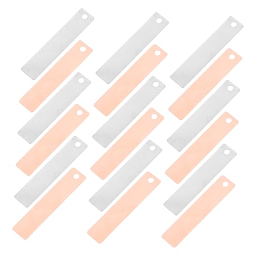 Gatuida Teiliges Kupfer Zinkstreifen für DIY Fruchtbatterie Experimente Metallplatten für Elektrochemische Versuche Einfache Handhabung für Wissenschaftsunterricht und Schülerpraxis von Gatuida