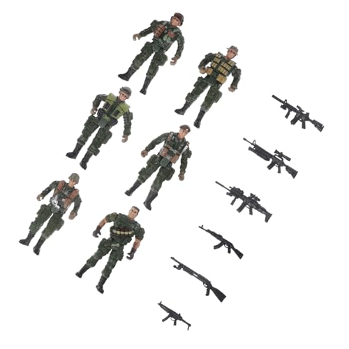 Gatuida Teiliges Mini Soldatenmodell Militärischer DIY Armee Figuren mit Detailgetreuer Gestaltung Kompakt und Einfach zu Lagern für Sammlung Rollenspiele und Geschenke für Militärfans von Gatuida