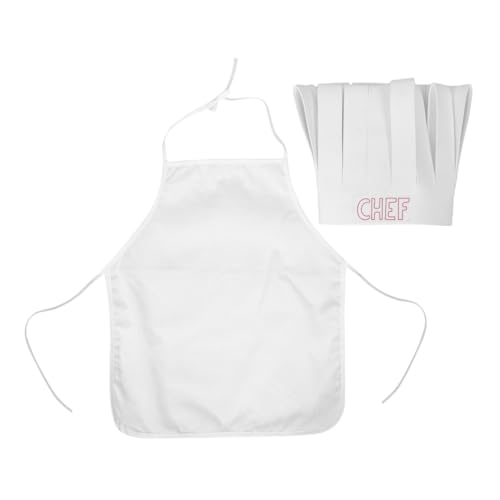 Gatuida Teiliges Outfit für Neugeborene Monate Weiches Kochkostüm mit Schürze und Hut Langlebiges Fotoshooting Junge Mädchen Kreatives Design für Besondere Anlässe von Gatuida