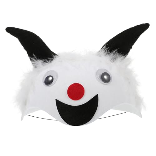 Gatuida Tierhut für Karikatur Tier Headdress für Partys Feste und Aufführungen Schaf Design Einfach zu Tragen Farbenfroh und Süß für Cosplay und Fotosessions von Gatuida