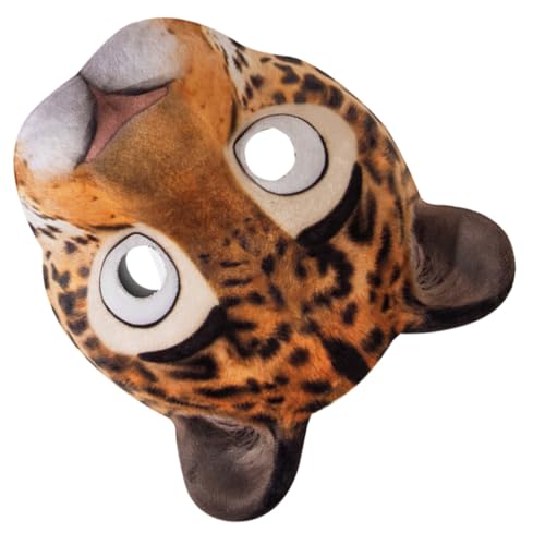 Gatuida Tiermaske: Lustige Tier-cosplay-requisiten Für Die Feiertagsparty – Halbmaske Mit Leopardenmuster Für Halloween-festivals Und Maskenbälle Gatuida Tiermaske: Lustige Tier-cosplay-requisiten Für Die Feiertagsparty – Halbmaske Mit Leopardenmuster Für Halloween-festivals Und Maskenbälle von Gatuida