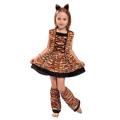 Gatuida Tiger Kostüm Mädchen Xl Cosplay Kostüm Braun für Rollenspiel Bühnenauftritt Fasching Karneval Geeignet Jahre Gatuida Tiger Kostüm Mädchen Xl Cosplay Kostüm Braun für Rollenspiel Bühnenauftritt Fasching Karneval Geeignet Jahre von Gatuida