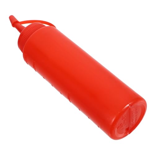 Gatuida Tomatensauceflaschenspielzeug klein Streich Ketchup Flasche Mini lustige Ketchupflasche Party Düse Flaschenstütze Ketchup Streich Flasche Ketchup-Streich Ketchup-Flaschen Abs rot von Gatuida
