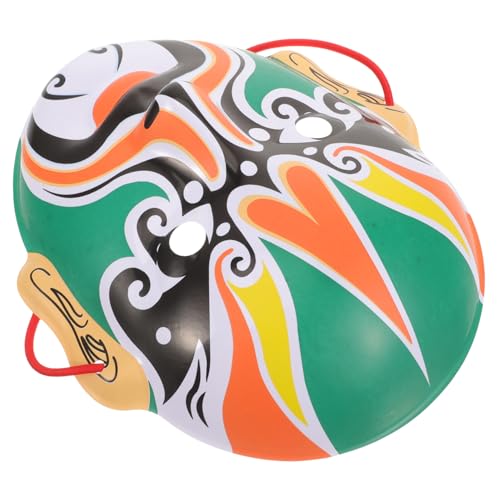 Gatuida Traditionelle Chinesische Opernmaske Gesichtsschutz Cosplay Party Zubehör Bühnenrequisite für Kostümbälle Halloween Karneval Gatuida Traditionelle Chinesische Opernmaske Gesichtsschutz Cosplay Party Zubehör Bühnenrequisite für Kostümbälle Halloween Karneval von Gatuida