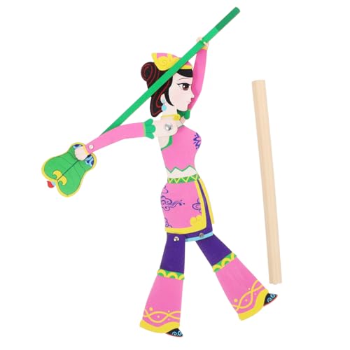 Gatuida Traditionelle Chinesische Schattenpuppe mit Steuerstab Handgefertigte Marionette für Kreatives Geschichtenerzählen Schatten Handwerk für Familien Zufällige Farbe Zufällige Farbe Gatuida Traditionelle Chinesische Schattenpuppe mit Steuerstab Handgefertigte Marionette für Kreatives Geschichtenerzählen Schatten Handwerk für Familien Zufällige Farbe Zufällige Farbe von Gatuida