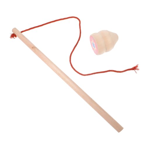 Gatuida Traditioneller Holz mit Peitschenseil Leichtes Gyro für Outdoor Pädagogisch Kreatives Design Geeignet für Erwachsene Klassisches Geschicklichkeitsspiel Zufällige Zufällige Farbe Gatuida Traditioneller Holz mit Peitschenseil Leichtes Gyro für Outdoor Pädagogisch Kreatives Design Geeignet für Erwachsene Klassisches Geschicklichkeitsspiel Zufällige Zufällige Farbe von Gatuida