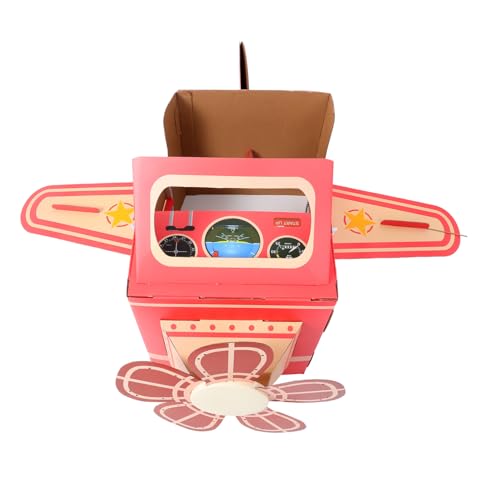 Gatuida Tragbares DIY Flugzeugspielzeug für Rotierendes Fan aus Fördert die Eltern Junge Mädchen Interaktion und Kreativität für Jungen Gatuida Tragbares DIY Flugzeugspielzeug für Rotierendes Fan aus Fördert die Eltern Junge Mädchen Interaktion und Kreativität für Jungen von Gatuida