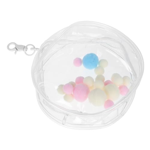 Gatuida Transparente Aufbewahrungstasche Für Puppen Schlüsselanhänger-Display Mini-Tasche Mit Reißverschluss Als Rucksack-anhänger Und Zimmerdekoration Aus Kunststoff Und Plüsch Gefertigt Gatuida Transparente Aufbewahrungstasche Für Puppen Schlüsselanhänger-Display Mini-Tasche Mit Reißverschluss Als Rucksack-anhänger Und Zimmerdekoration Aus Kunststoff Und Plüsch Gefertigt von Gatuida