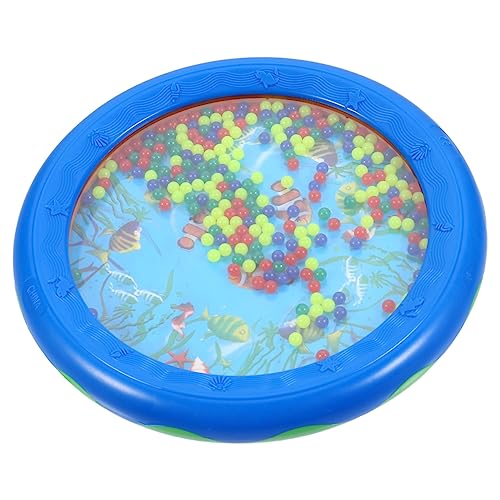 Gatuida Trommel Premium für Wellentrommel aus Hochwertigem Material Sicher und Langlebig Babyspielzeug der Hand Koordination und Musikbildung von Gatuida