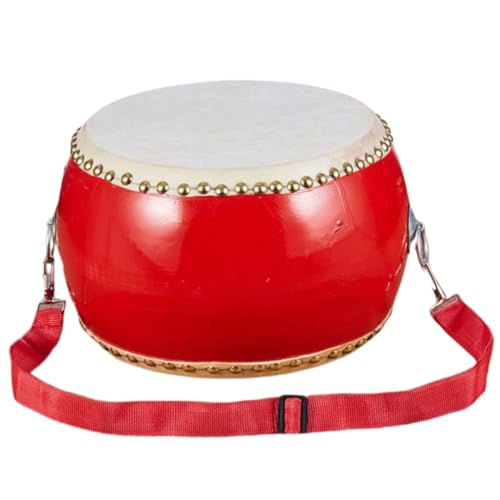 Gatuida Trommel aus Rindsleder mit Sticks und Tragegurt Pädagogisches Musikinstrument Hand Auge Koordination und Musikgefühl Buntes Percussion Drum Toy Gatuida Trommel aus Rindsleder mit Sticks und Tragegurt Pädagogisches Musikinstrument Hand Auge Koordination und Musikgefühl Buntes Percussion Drum Toy von Gatuida