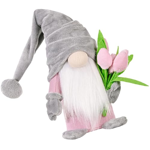 Gatuida Tulp -Puppe Mütter Handgefertigt Karikatur Zwerge Gnom Drinnen Puppe Plüsch Grau Stoff Gatuida Tulp -Puppe Mütter Handgefertigt Karikatur Zwerge Gnom Drinnen Puppe Plüsch Grau Stoff von Gatuida