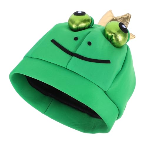 Gatuida Unisex Froschhut Cartoon Tierkostüm Leichtes Material Universalgröße Für Erwachsene Party Karneval Halloween Fotoaccessoire Gatuida Unisex Froschhut Cartoon Tierkostüm Leichtes Material Universalgröße Für Erwachsene Party Karneval Halloween Fotoaccessoire von Gatuida