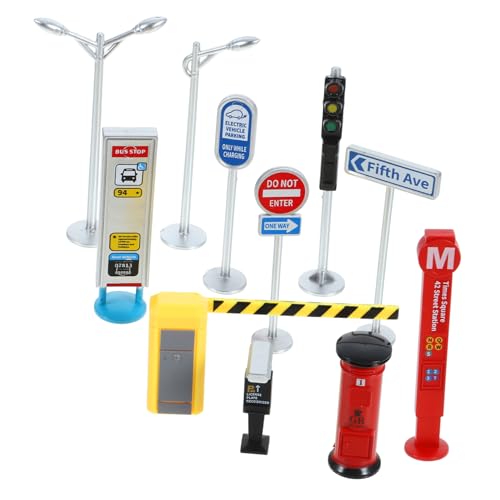 Gatuida Verkehrsschilder Spielset für Realistische Straßenverkehrszeichen aus Robustem Material Lehrreiches Verkehrssicherheitsspielzeug Buntes Playset zum und Lernen im Straßenverkehr Gatuida Verkehrsschilder Spielset für Realistische Straßenverkehrszeichen aus Robustem Material Lehrreiches Verkehrssicherheitsspielzeug Buntes Playset zum und Lernen im Straßenverkehr von Gatuida