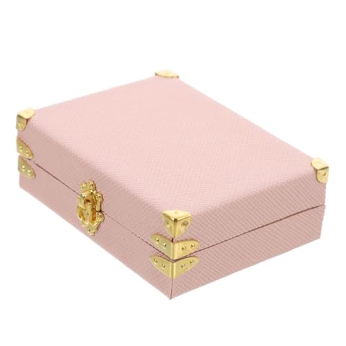 Gatuida Vintage Aufbewahrung für Puppenhäuser Retro Reisegepäck für Figuren Stilvolles Accessoire für Modellenthusiasten und Sammler Gatuida Vintage Aufbewahrung für Puppenhäuser Retro Reisegepäck für Figuren Stilvolles Accessoire für Modellenthusiasten und Sammler von Gatuida