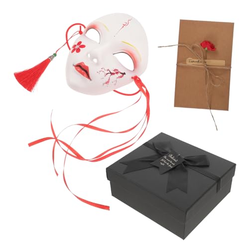 Gatuida Vollgesichtsmaske für Karneval und Halloween Handgemalte Maske für Frauen Beeindruckendes Kostümzubehör für Bühnenaufführungen und Partys Einzigartiges Design für Faschingsfeste von Gatuida